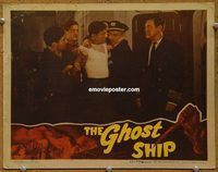 m220 GHOST SHIP movie lobby card '43 Richard Dix glares!