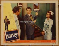 m249 HARVEY movie lobby card #8 '50 crazy James Stewart!