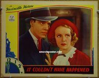 m292 IT COULDN'T HAVE HAPPENED movie lobby card '36 Reginald Denny