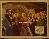 m295 JANE EYRE movie lobby card '44 Orson Welles, Joan Fontaine
