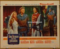 m309 KING RICHARD & THE CRUSADERS movie lobby card '54 George Sanders