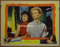 m366 MONSOON movie lobby card #5 '52 Ursula Thiess, Douglas