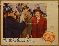 m405 PALM BEACH STORY movie lobby card '42 Preston Sturges classic!