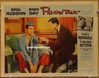 m417 PILLOW TALK movie lobby card #4 '59 Rock Hudson, Tony Randall