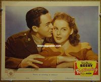 m433 RATIONING movie lobby card '44 young lovers romancing!