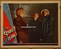m455 SCARLET CLAW #3 movie lobby card '44 Basil Rathbone, Nigel Bruce