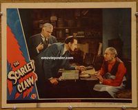 m458 SCARLET CLAW #6 movie lobby card '44 best Basil Rathbone & Bruce!