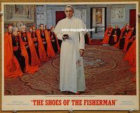 m474 SHOES OF THE FISHERMAN movie lobby card #8 '69 Anthony Quinn