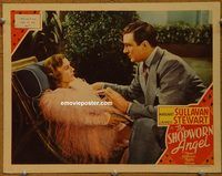 m475 SHOPWORN ANGEL movie lobby card '38 Margaret Sullavan