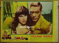 m500 STRANGE WORLD movie lobby card #7 '52 Franz Eichhorn