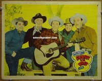 m508 SUNSET IN THE WEST movie lobby card #3 '50 Roy Rogers & his buds!