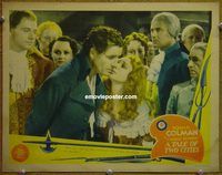 m511 TALE OF TWO CITIES movie lobby card '35 Colman with seamstress!
