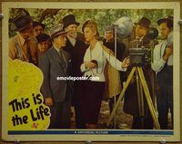 m533 THIS IS THE LIFE movie lobby card '44 Susanna Foster