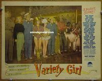 m578 VARIETY GIRL movie lobby card #8 '47 Gary Cooper + lots more!