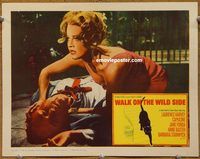 m588 WALK ON THE WILD SIDE movie lobby card '62 sexy Jane Fonda!