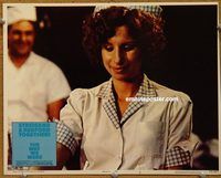 m596 WAY WE WERE movie lobby card #6 '73 Barbra Streisand close up!