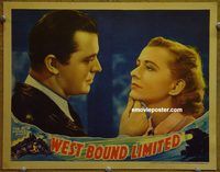 m598 WESTBOUND LIMITED movie lobby card '37 Lyle Talbot, Rowles