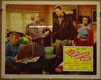 m604 WHEN WILLIE COMES MARCHING HOME movie lobby card #8 '50 John Ford
