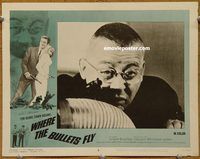 m606 WHERE THE BULLETS FLY movie lobby card #6 '66 cool close up!
