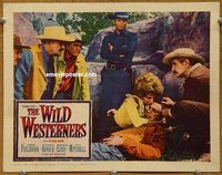 m616 WILD WESTERNERS movie lobby card '62 James Philbrook
