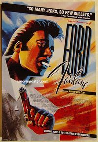 n009 ADVENTURES OF FORD FAIRLANE DS jerk advance one-sheet movie poster '90