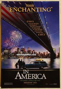 n092 IN AMERICA DS teaser one-sheet movie poster '02 Paddy Considine