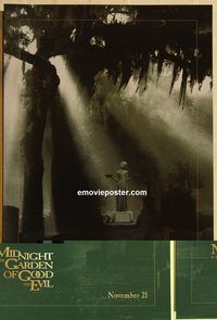 n125 MIDNIGHT IN THE GARDEN OF GOOD & EVIL Dsadv one-sheet movie poster '97