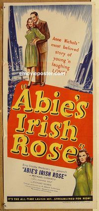 p002 ABIE'S IRISH ROSE Australian daybill movie poster '46 Joanne Dru