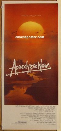 p045 APOCALYPSE NOW Australian daybill movie poster '79 Marlon Brando