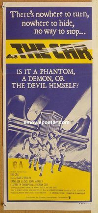 p182 CAR Australian daybill movie poster '77 James Brolin, horror