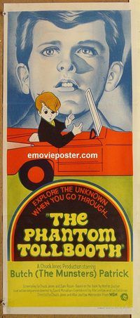 p766 PHANTOM TOLLBOOTH Australian daybill movie poster '69 Chuck Jones
