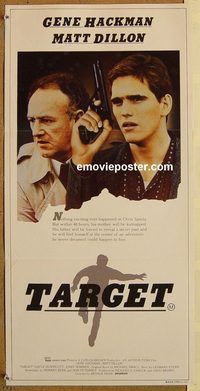 q031 TARGET Australian daybill movie poster '85 Matt Dillon, Hackman