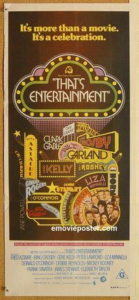 q052 THAT'S ENTERTAINMENT Australian daybill movie poster '74 all-star!