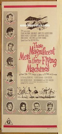 q061 THOSE MAGNIFICENT MEN IN THEIR FLYING MACHINES Australian daybill R71