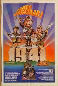 t008 1941 style F one-sheet movie poster '79 Spielberg, John Belushi