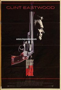 t210 DEAD POOL one-sheet movie poster '88 Clint Eastwood as Dirty Harry
