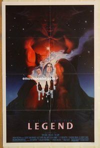 t397 LEGEND one-sheet movie poster '86 Tom Cruise, Ridley Scott