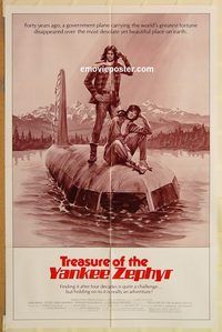 t608 TREASURE OF THE YANKEE ZEPHYR one-sheet movie poster '81 Pleasence