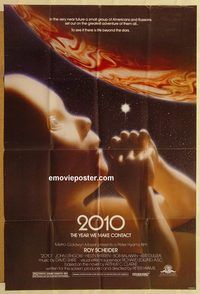 v007 2010 one-sheet movie poster '84 Roy Scheider, John Lithgow, sci-fi!