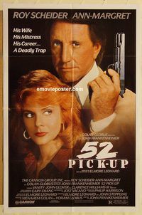 v012 52 PICK-UP one-sheet movie poster '86 John Frankenheimer, Scheider