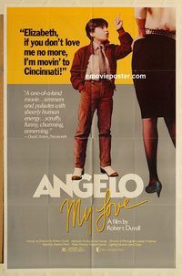 v060 ANGELO MY LOVE one-sheet movie poster '83 Robert Duvall directed!
