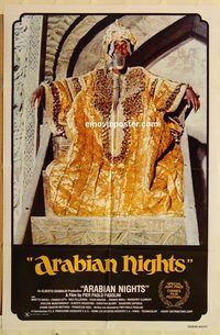v073 ARABIAN NIGHTS one-sheet movie poster '74 Pier Paolo Pasolini