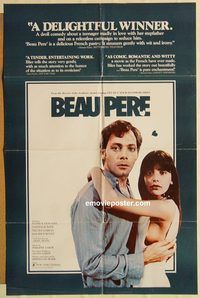 v132 BEAU PERE one-sheet movie poster '81 Patrick Dewaere, Ariel Besse