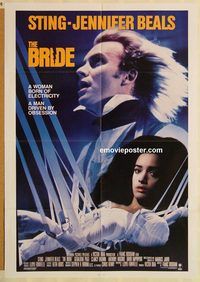 v243 BRIDE int'l one-sheet movie poster '85 Sting, Jennifer Beals