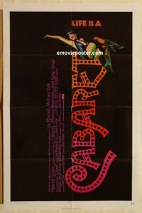 v276 CABARET one-sheet movie poster '72 Liza Minnelli, Bob Fosse