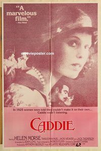 v279 CADDIE one-sheet movie poster '76 Australian romance, Helen Morse