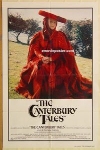 v289 CANTERBURY TALES one-sheet movie poster '80 Pier Paolo Pasolini