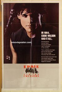 v401 EDDIE & THE CRUISERS one-sheet movie poster '83 Tom Berenger
