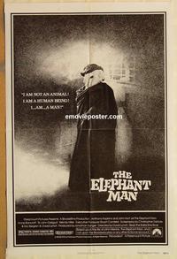 v406 ELEPHANT MAN one-sheet movie poster '80 Anthony Hopkins, John Hurt