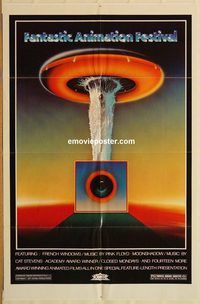v432 FANTASTIC ANIMATION FESTIVAL one-sheet movie poster '77 Pink Floyd